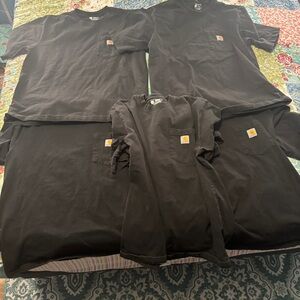 Carhartt Men's Dark Gray Short Sleeve Pocket Tee